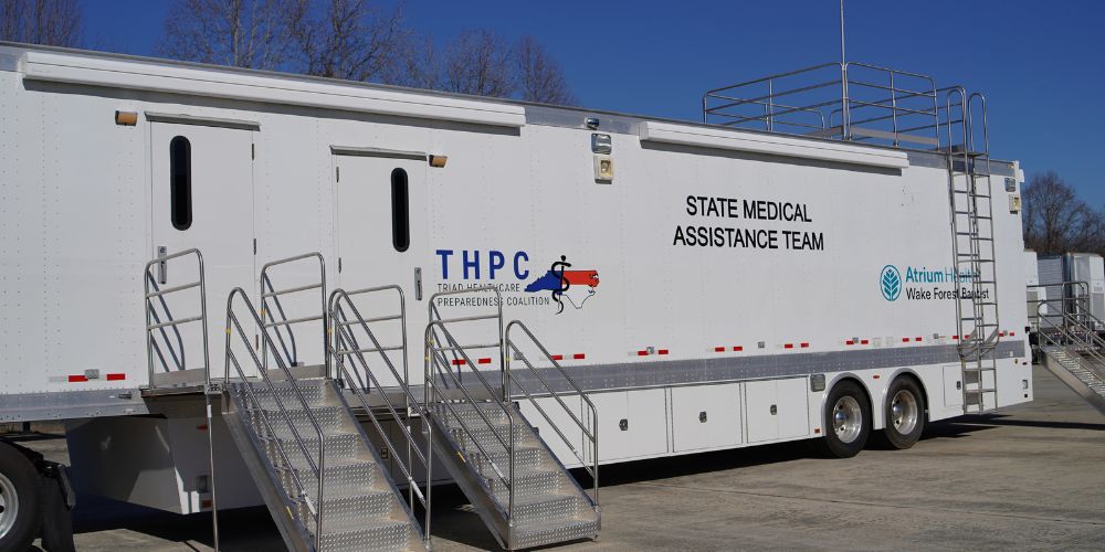 The state medical assistance team mobile unit