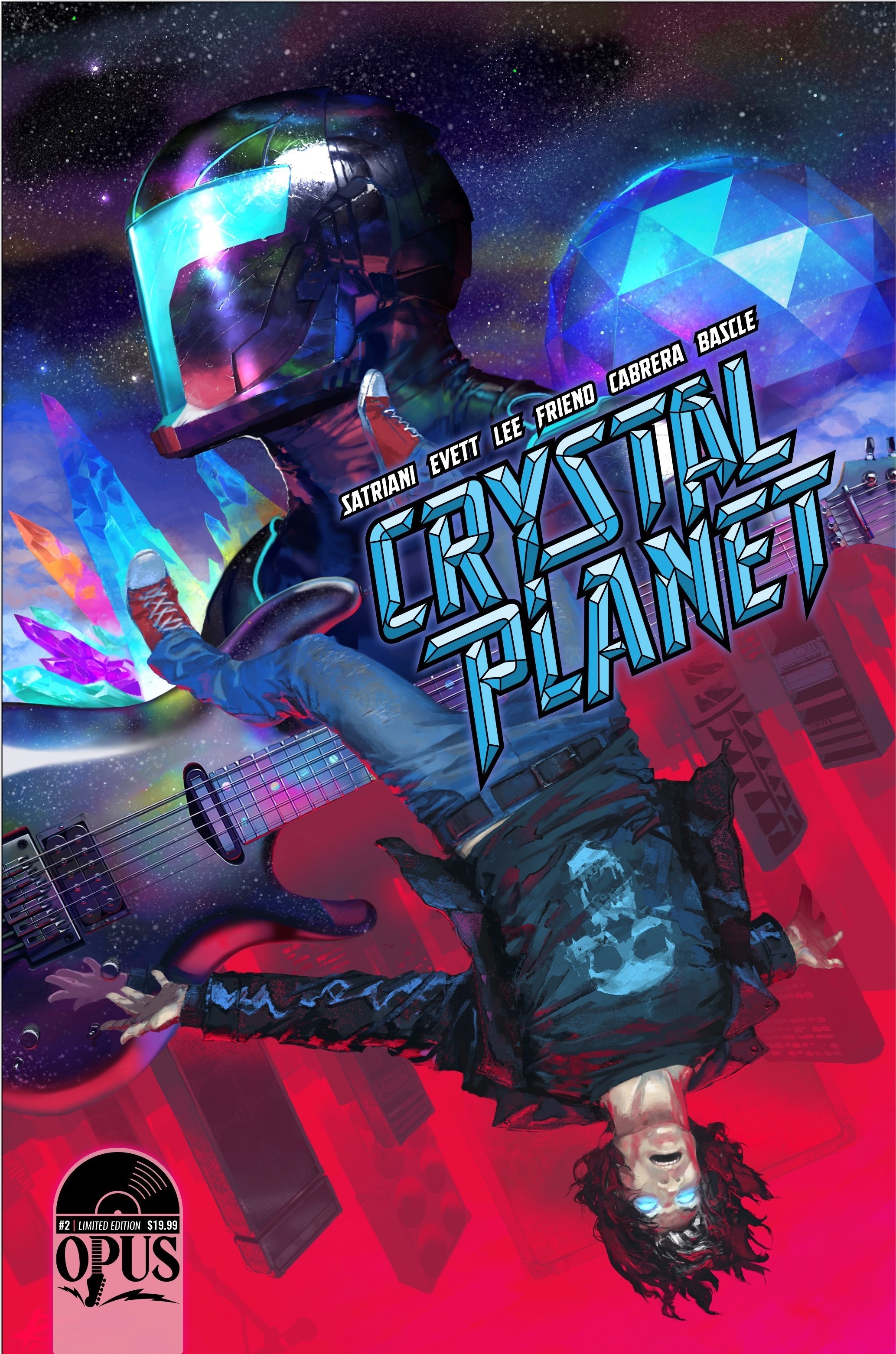 JOE SATRIANI’s ‘Crystal Planet’ Comic Book Set to Release Issue #2
