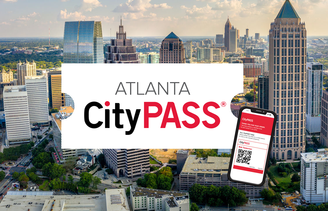 Atlanta Skyline with CityPass logo