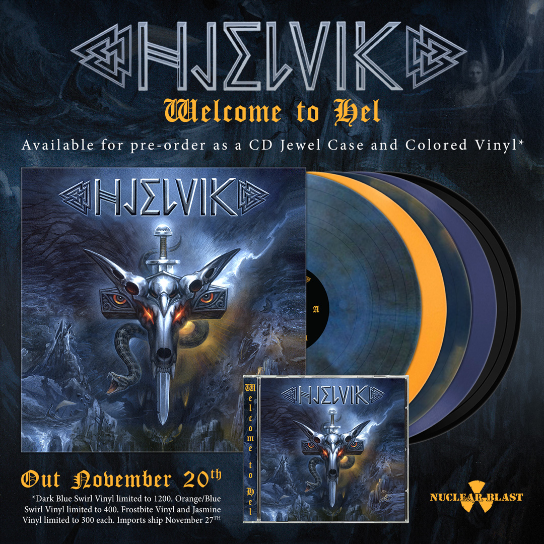 HJELVIK - Release New Single And Video For 'Glory of Hel'