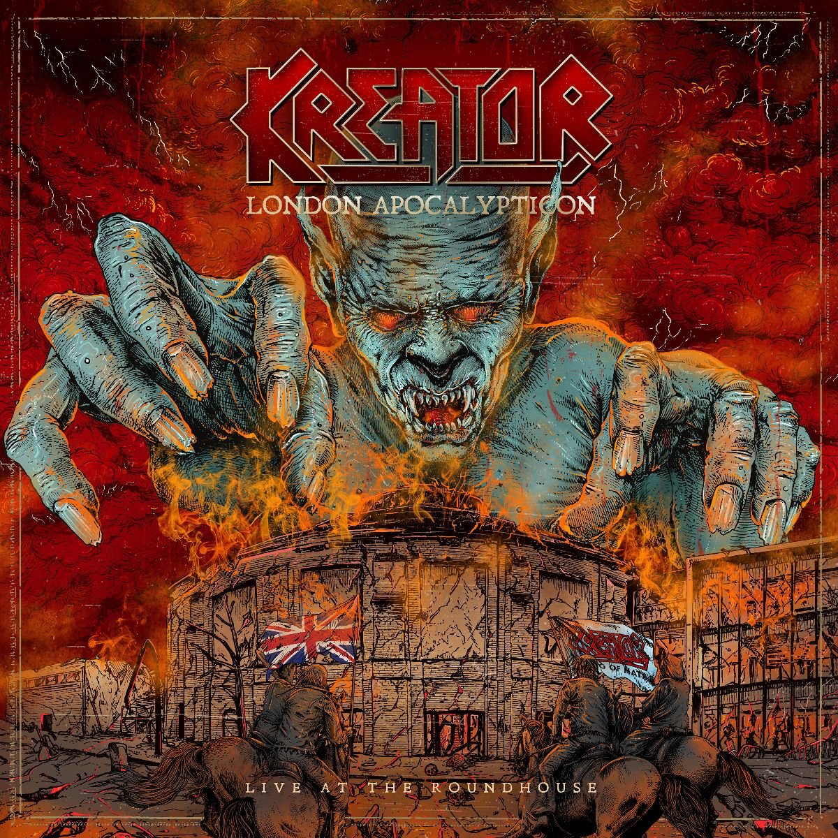 KREATOR | Release Live Video For "Enemy Of God" Filmed At Masters Of Rock +  'London Apocalypticon - Live At The Roundhouse' Is Out Now