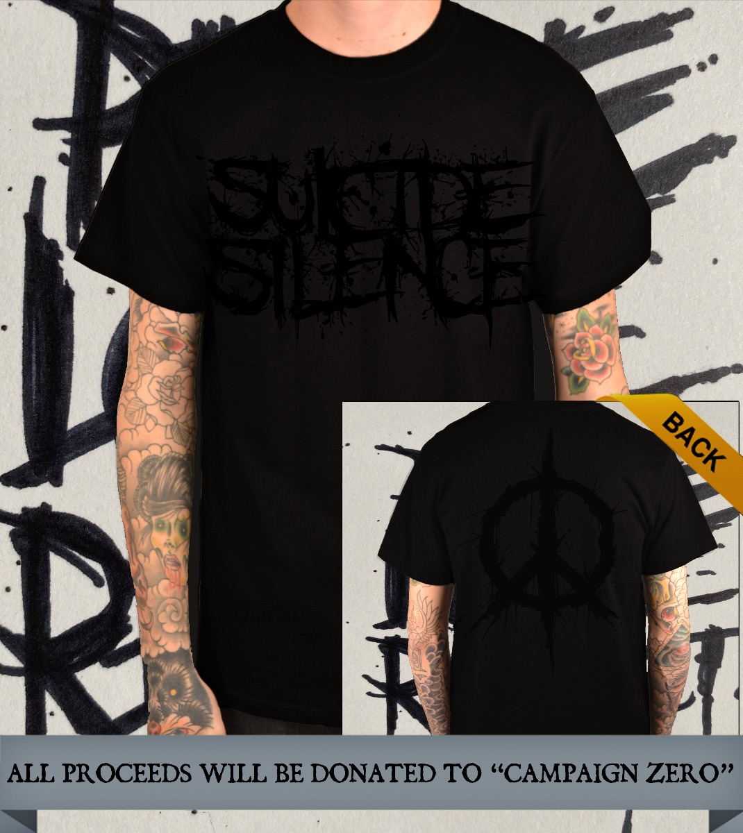 SUICIDE SILENCE Partner With Knotfest To Stream 2015's Mental Health America Benefit Show on June 19th!
