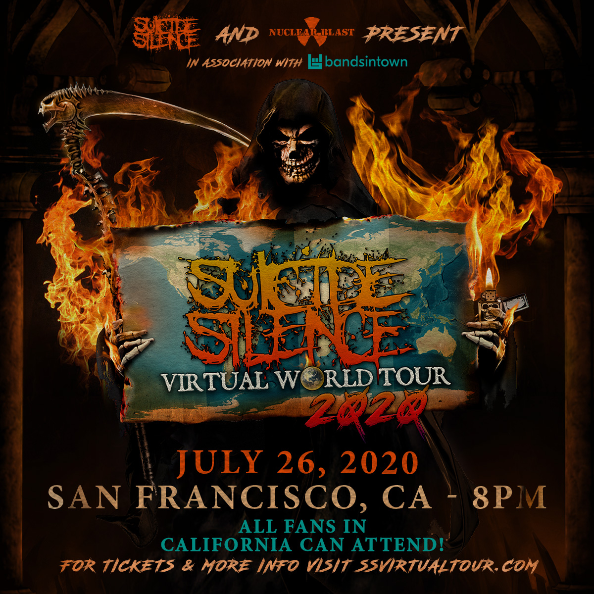 Suicide Silence Release Official Live Music Video For "Disengage" From The London Show Of The Virtual World Tour + Add 2nd California Date!