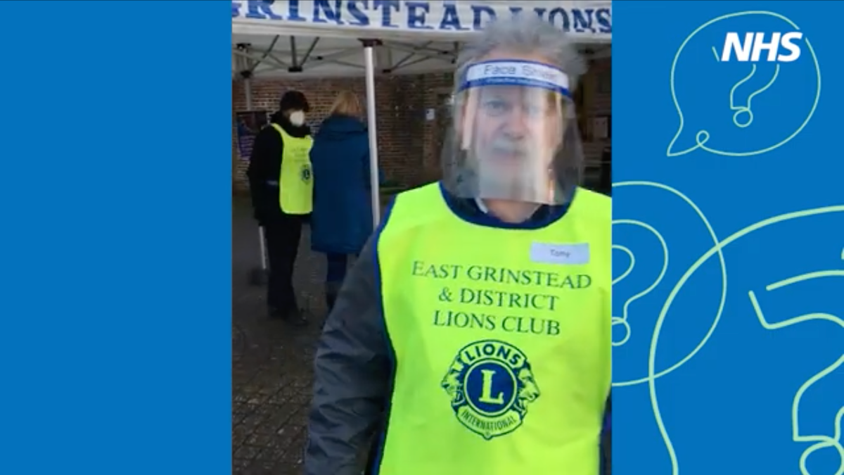 Tony from East Grinstead Lions