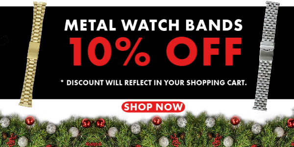 Metal Watch Bands - 10% Off