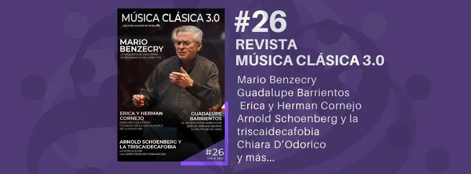 Revista Música Clásica Buenos Aires 3.0 #26 - Julio 2021