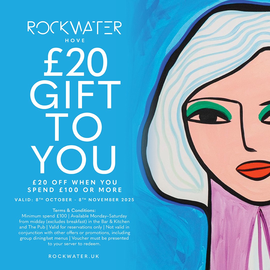 £20 Gift to you at Rockwater - When you spend £100