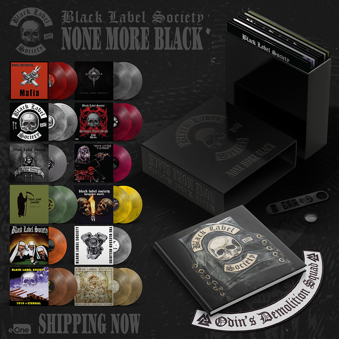 Black Label Society release None More Black Boxset & Music Video for "Blind Man"