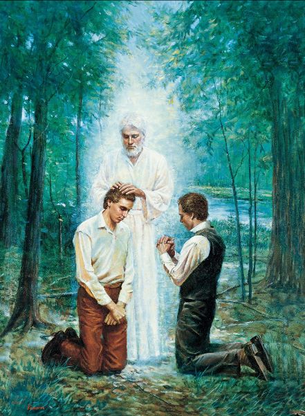Aaronic Priesthood is given to Joseph