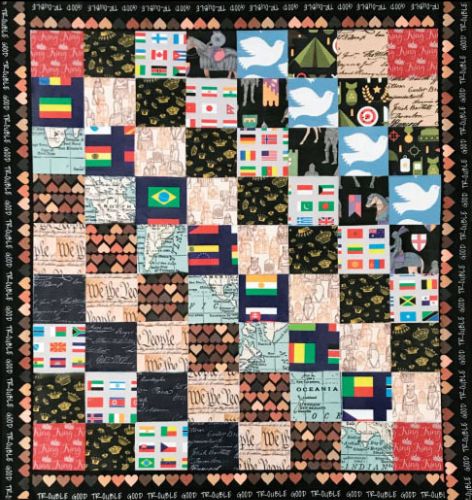 Good Government, quilt by Linda Hoffman Kimball