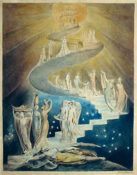 Jacob's Ladder by William Blake, 1805