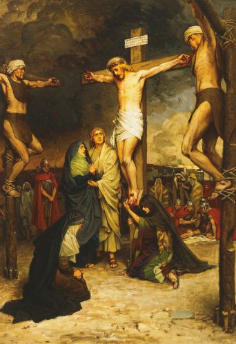 The Crucifixion of Christ, artist unknown