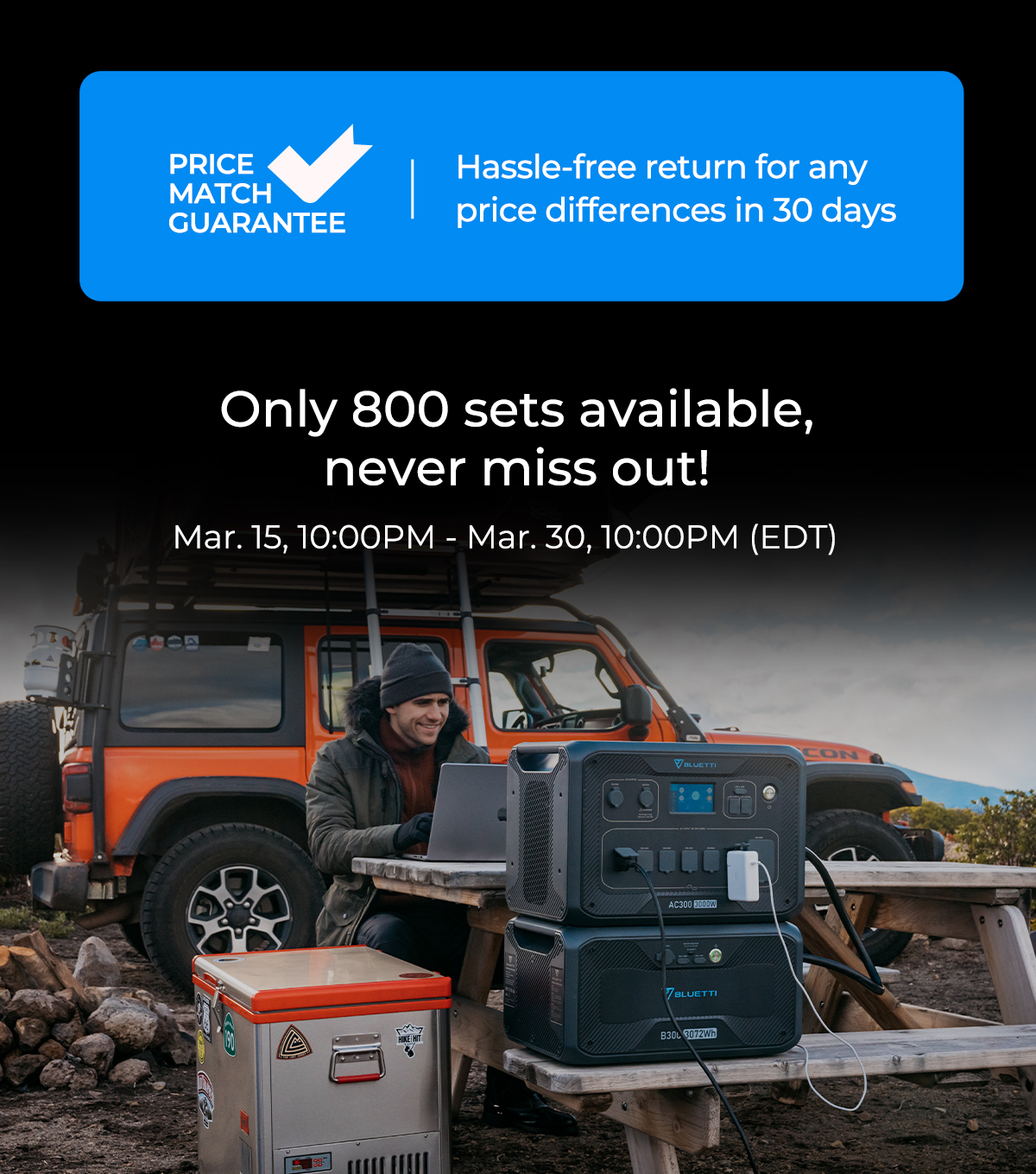 AC300&B300 Limited-time OFFER. Only 800 sets available, never miss out!