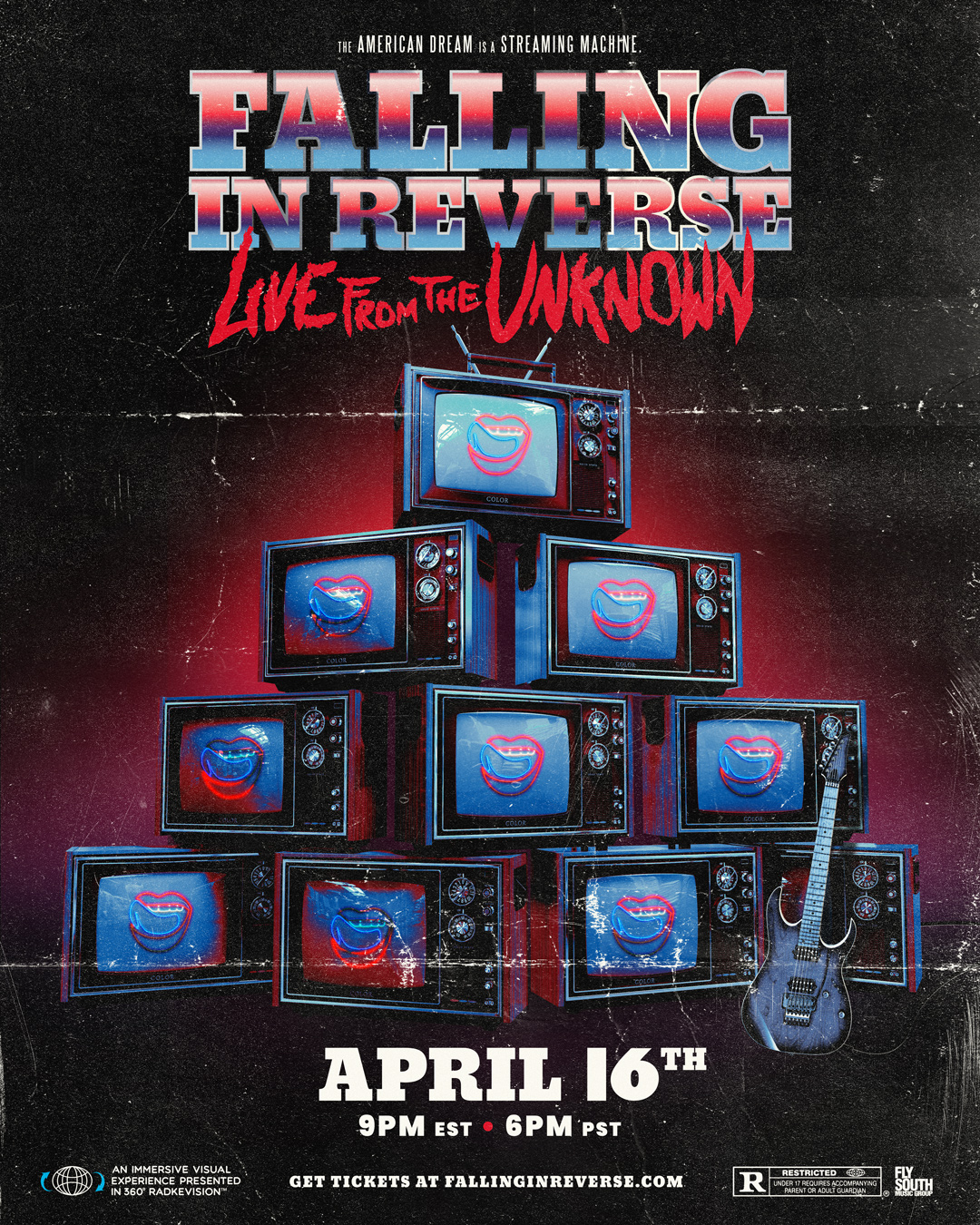 Falling In Reverse Release Cinematic Video For "I'm Not A Vampire (Revamped)" + Band Announces "Live From the Unknown"