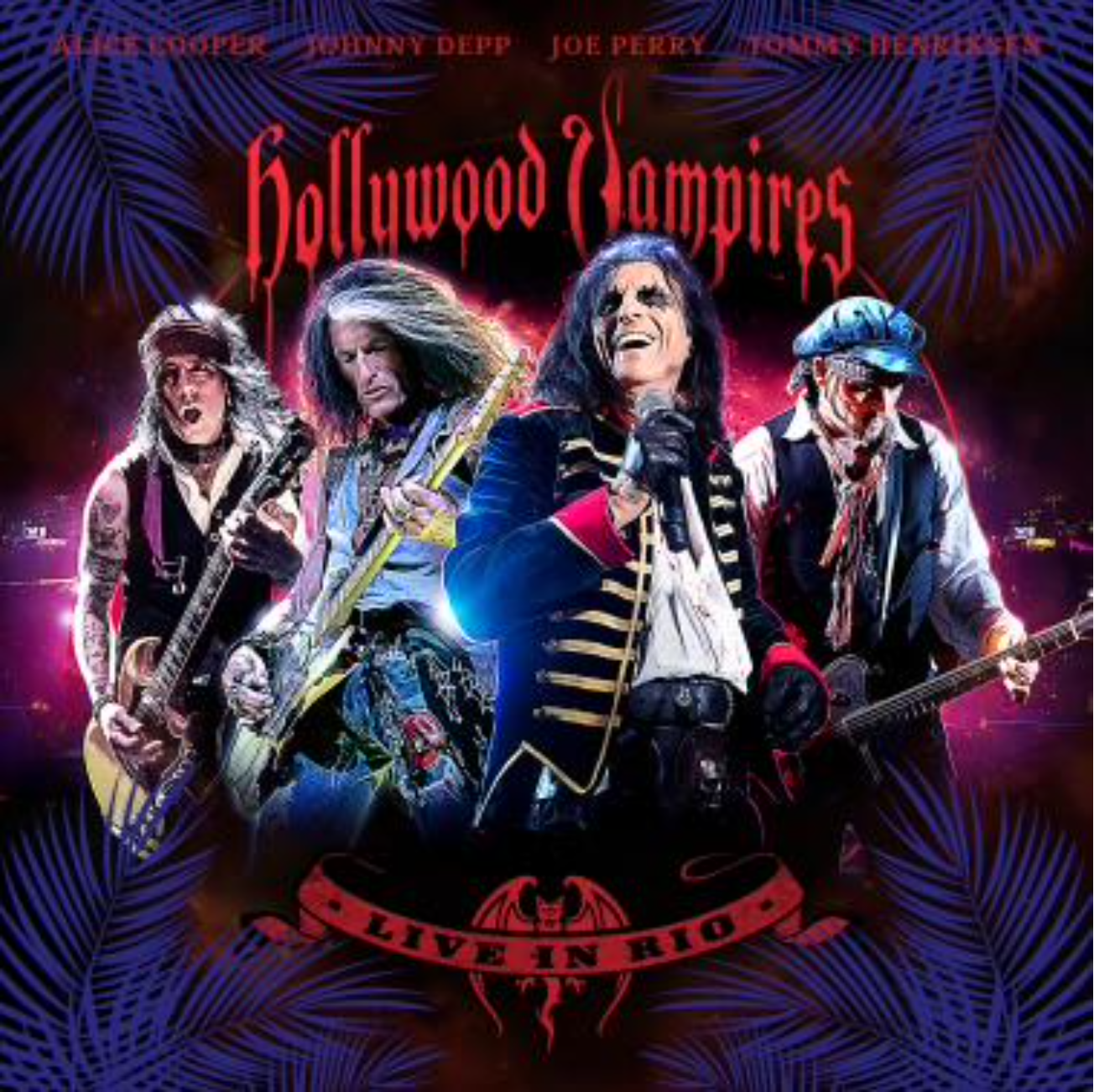 Hollywood Vampires Announce "Live In Rio" Album + Share "I Got A Line On You" Live Video