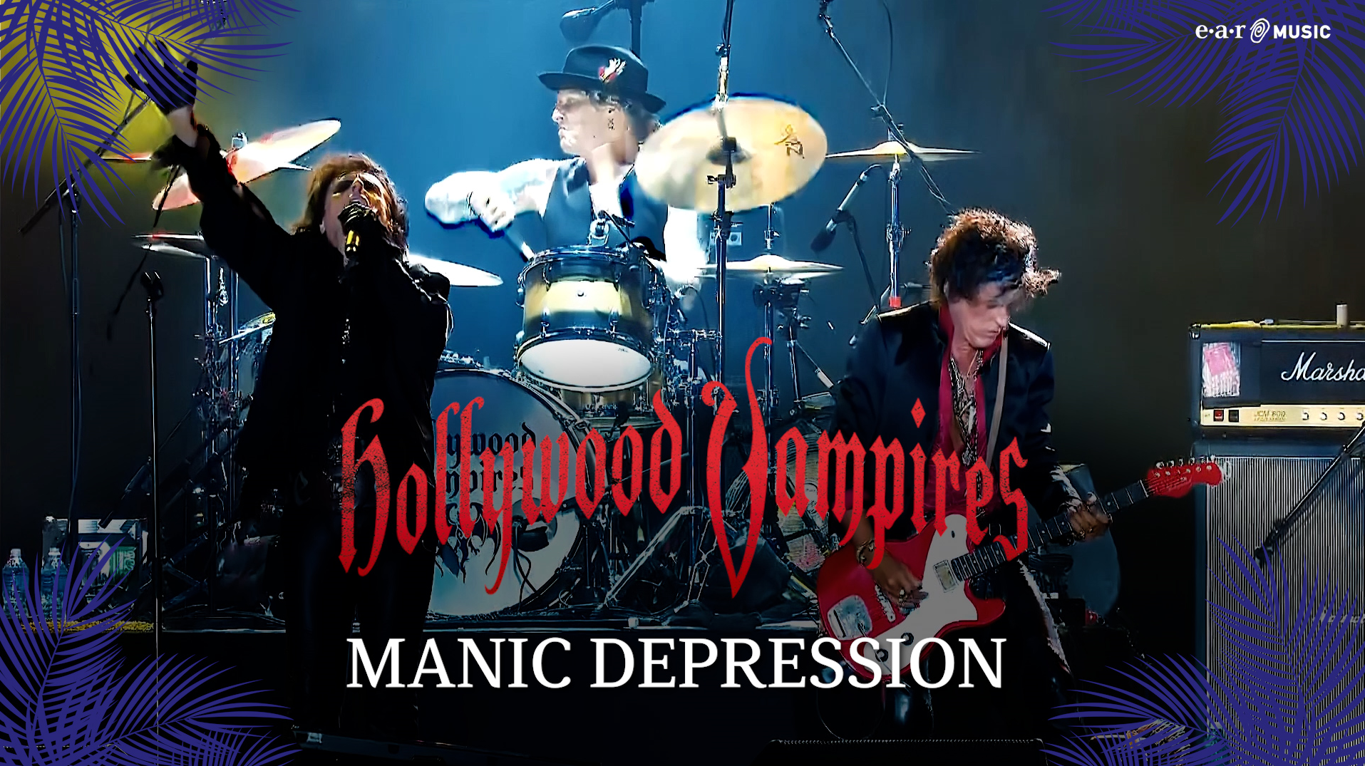 Hollywood Vampires Share "Manic Depression (Live In Rio)" Video