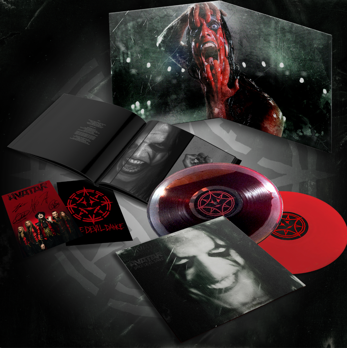 Avatar Release "Afterbirth" Liquid "Blood-Filled" Vinyl Version of "Dance Devil Dance"