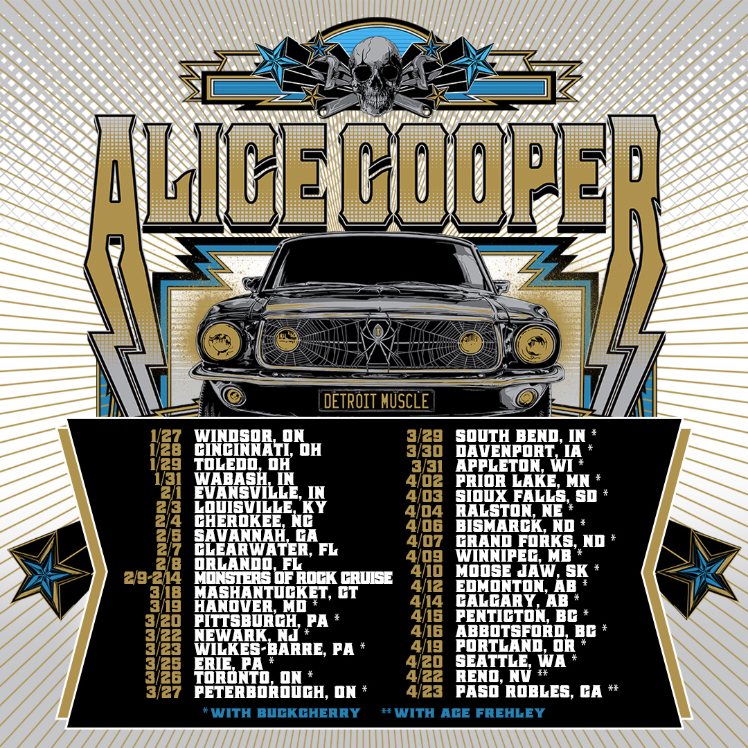 Alice Cooper Announces Spring 2022 Headline Tour Dates