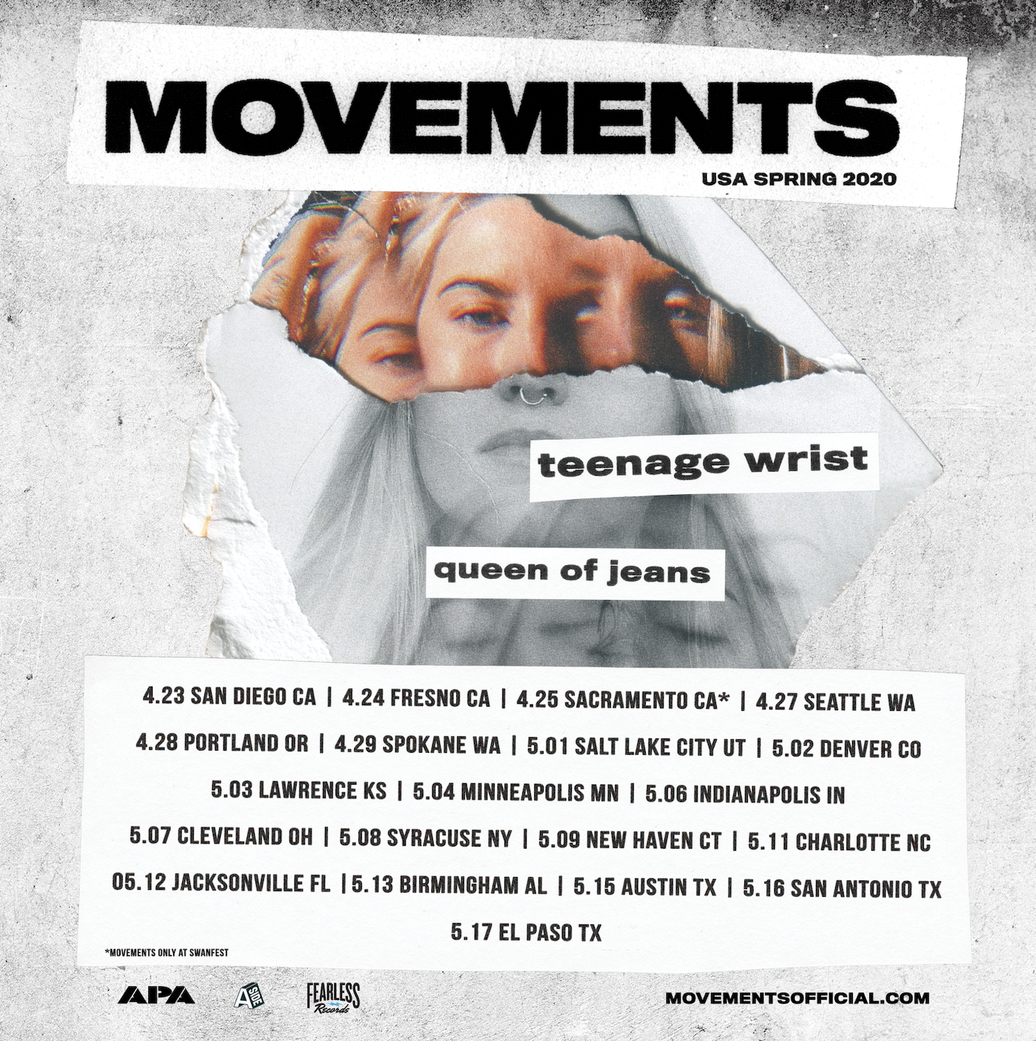 Movements Announce Spring 2020 Tour