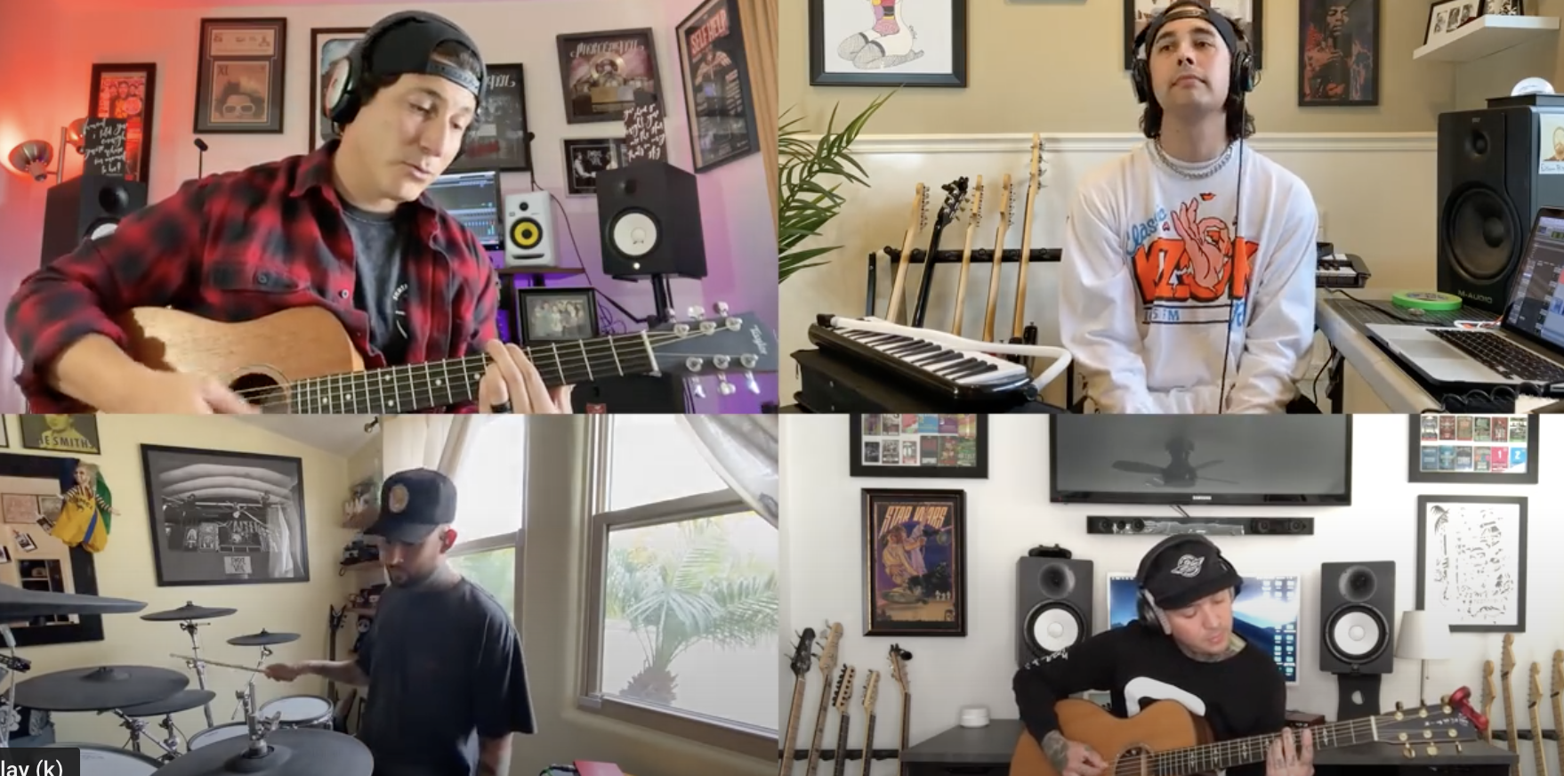 Pierce the Veil Share Quarantine Performance Of "Hold On Till May"