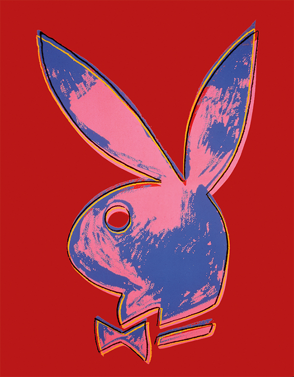 Andy Warhol original Playboy Bunny silkscreen