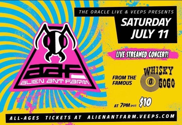 Alt-Rock Veterans ALIEN ANT FARM To Play Audience-Free, Livestreamed Show At LA's Whisky A Go Go On July 11