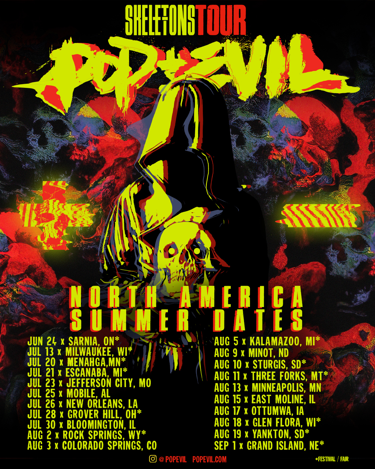 Pop Evil Announce New Summer Tour Dates