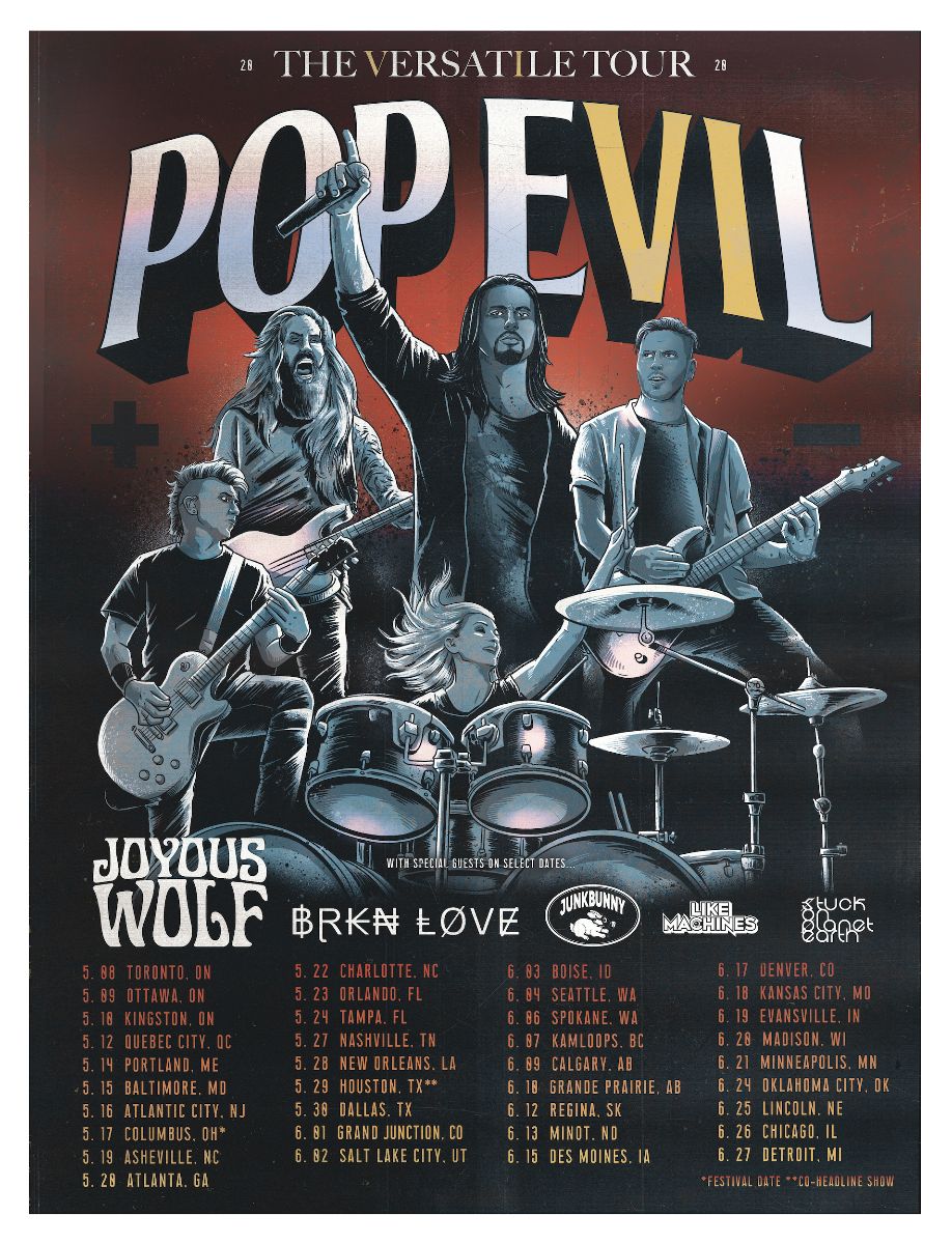 Pop Evil Announce New Tour Dates 🚍
