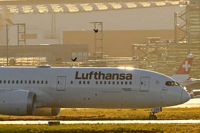 A Lufthansa jet on the tarmac at the airport in Frankfurt am Main, western Germany, April 28, 2025. Photo by Kirill Kudryavtsev/AFP via Getty Images. A Lufthansa jet on the tarmac at the airport in Frankfurt am Main, western Germany, April 28, 2025. Photo by Kirill Kudryavtsev/AFP via Getty Images.