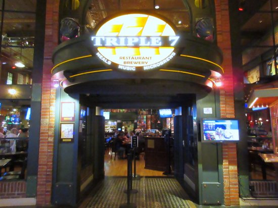 Image result for Triple 7 Restaurant and Microbrewery located inside Main Street Station Casino Brewery