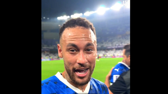 Veja a reação de Neymar após voltar a jogar mais de um ano depois; veja