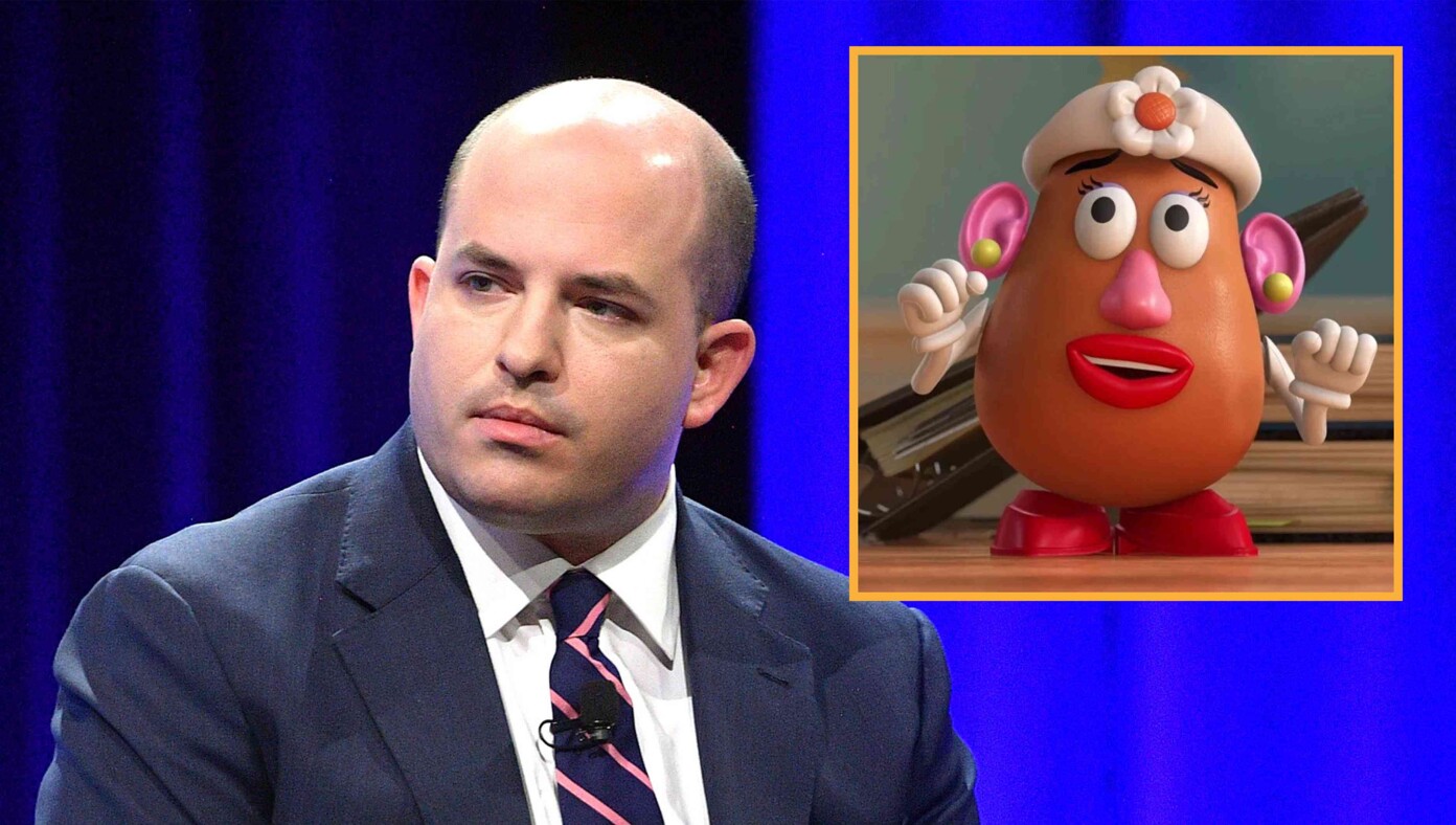 Stelter Forced Out At CNN After Being Accused Of Sexual Harassment By Mrs. Potato Head