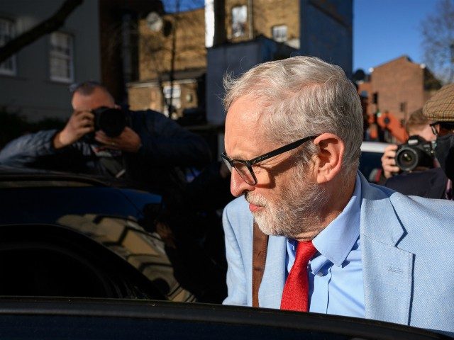 LONDON, ENGLAND - NOVEMBER 18: Former Labour party leader Jeremy Corbyn leaves his home on November 18, 2020 in London, England. Corbyn, former Labour Leader and MP for Islington North was suspended by the current Labour leader, Sir Keir Starmer, for downplaying the findings of the the Equalities and Human …