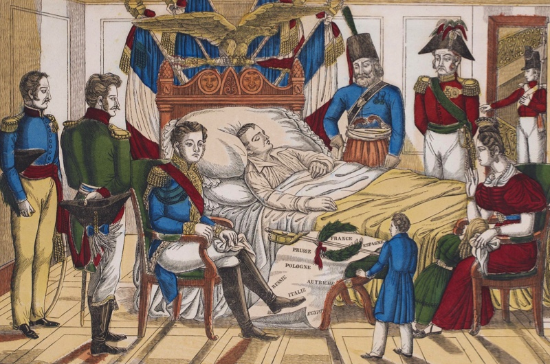 Image result for the death of france's napoleon bonaparte