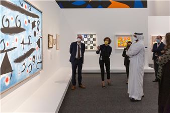 Image of Hieroglyphs to Islamic Calligraphy: Louvre Abu Dhabi Exhibition Explores How Western Artists Looked East to Create Abstract Art