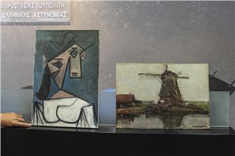 Image of Stolen Picasso, Mondrian Paintings Recovered in Greece Nearly a Decade After Heist