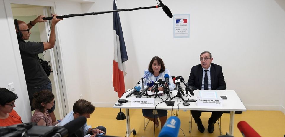 19/09/18 Conférence de presse de la procureure de la République de Strasbourg Yolande Renzi après la disparition de Sophie Le Tan, Strasbourg, mardi 18 septembre 2018
