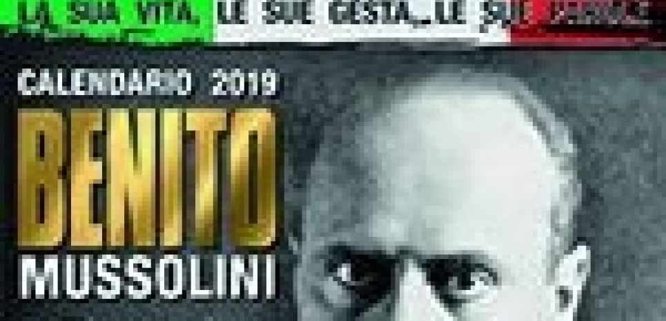 En Italie, un calendrier à la gloire de Mussolini fait un carton