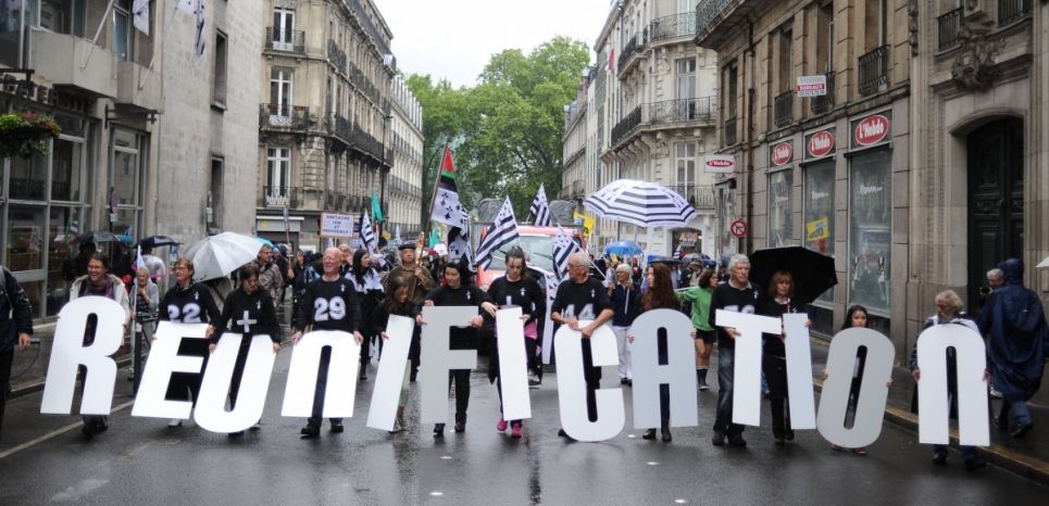 En 2014, une manifestation à Nantes avait déjà demandé le rattachement du département à la région Bretagne. 