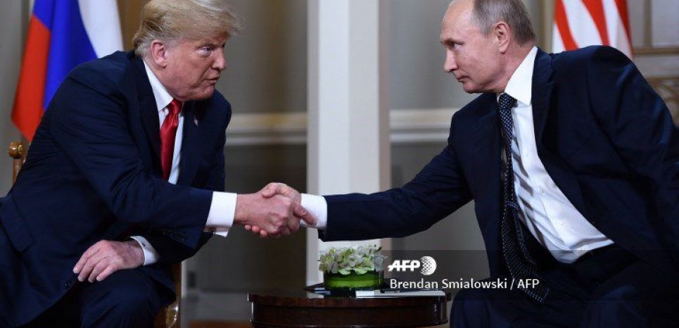 Donald Trump et Vladimir Poutine 