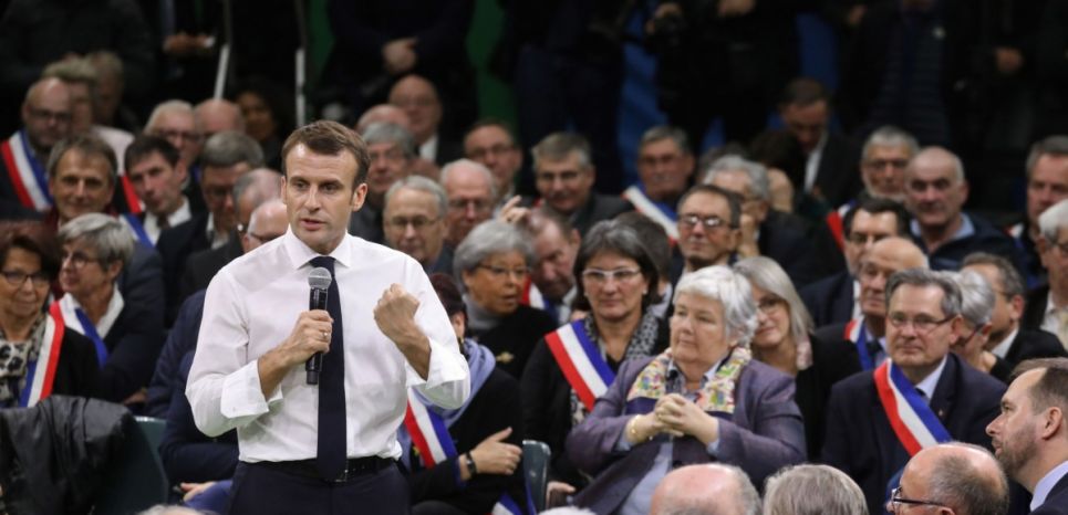 Emmanuel Macron a donné le coup d'envoi du "grand débat national".