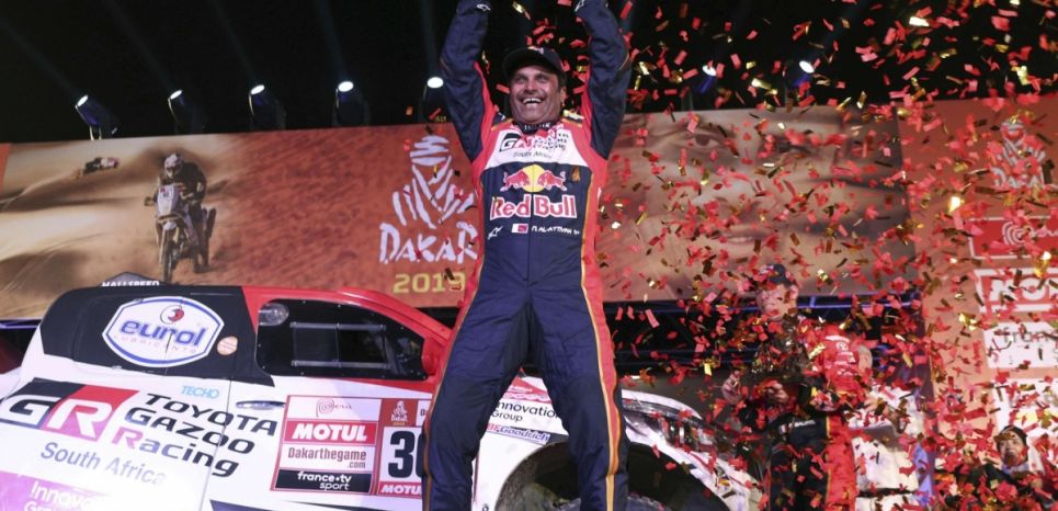 Nasser Al-Attiyah a remporté son 3e Dakar, le 17 janvier 2019 à Lima au Pérou