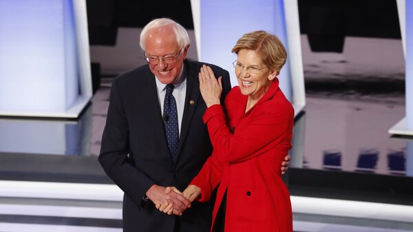 en. Bernie Sanders, I-Vt., and Sen. Elizabeth Warren, D-Mass., are proposing to forgive student debt for most Americans.