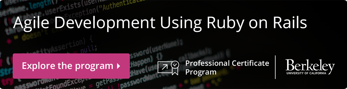 Agile Development Using Ruby on Rails - The Basics