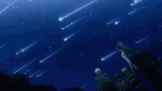 Lluvia De Estrellas Y Cometas GIF Lluvia De Estrellas Y Cometas GIF
