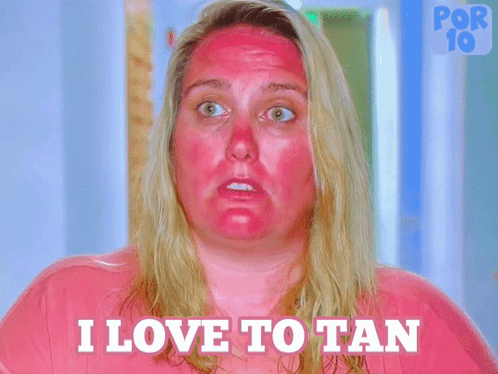 Sunburn Tan GIF Sunburn Tan GIF