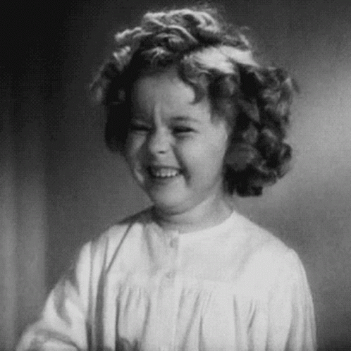 Laughing Shirley Temple GIF Laughing Shirley Temple GIF