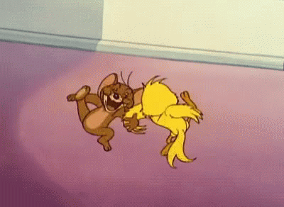 Tom And Jerry Happy GIF