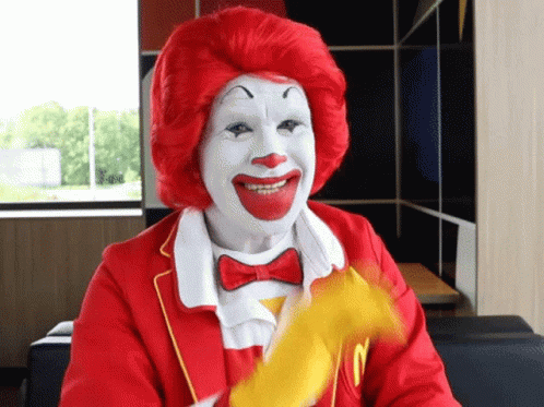 Clown Mcdonalds GIF Clown Mcdonalds GIF
