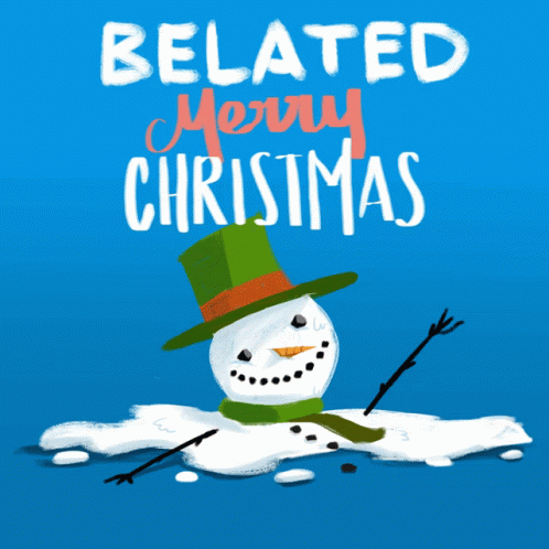 Belated Merry Christmas Late Christmas GIF Belated Merry Christmas Late Christmas GIF